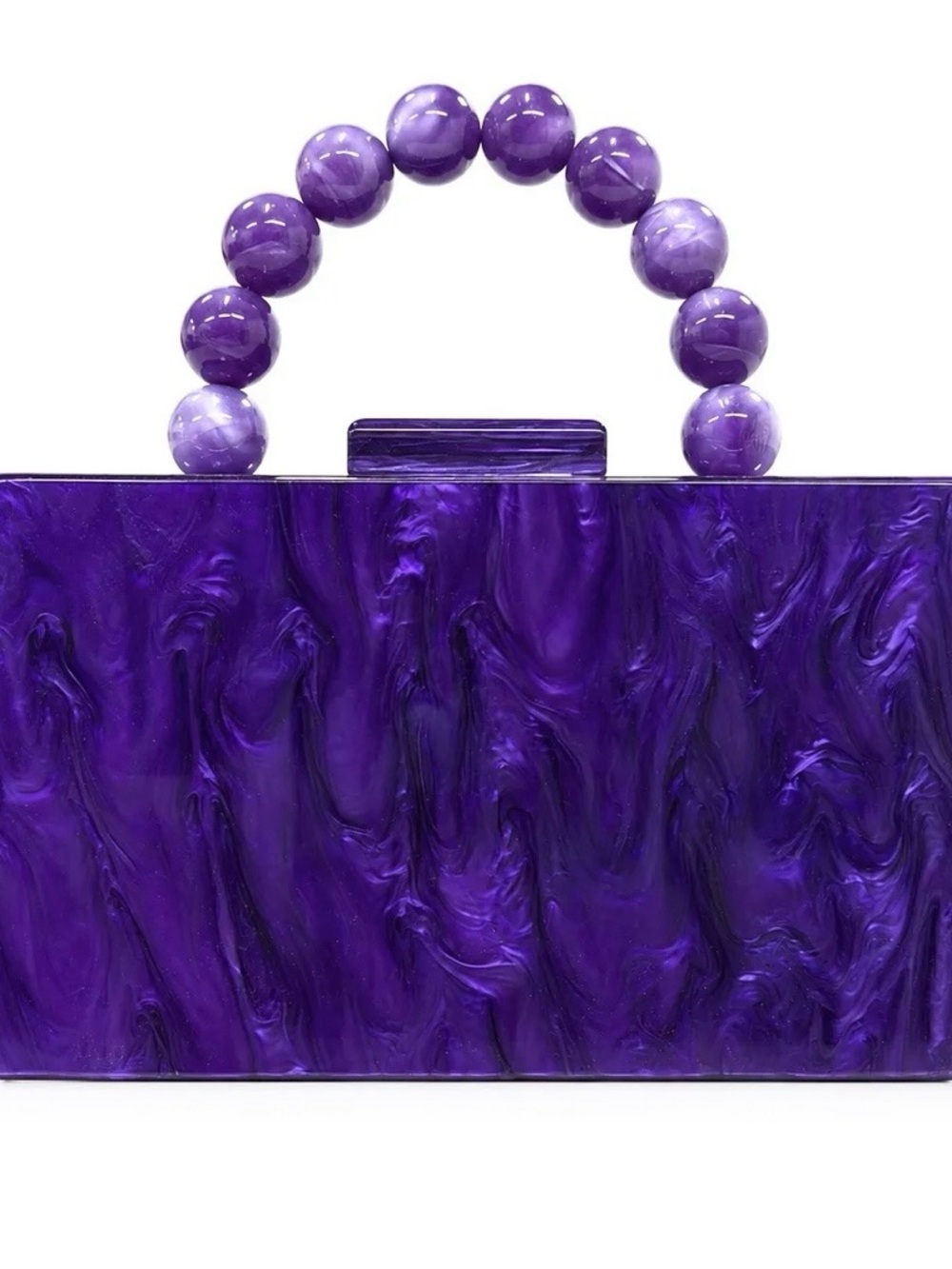 Vintage Style Box Bag Clutch